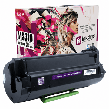 Inkdigo toner 50F2H00 kompatybilny z Lexmark MS310d MS415dn MS610dte MS410d Certyfikat TÜV