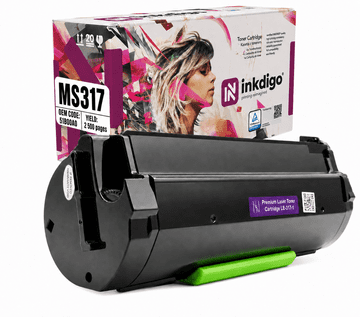 Inkdigo toner 51B2000 kompatybilny z Lexmark MX617DEMX317DNMS417DN Certyfikat TÜV
