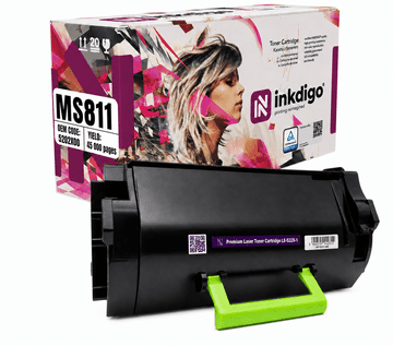 Inkdigo toner 52D2X00 kompatybilny z Lexmark MS811n MS812dn MS811dtn Certyfikat TÜV