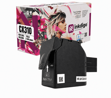 Inkdigo toner 80C2SK0 kompatybilny z Lexmark CX310dn CX410German CX510dhe Certyfikat TÜV