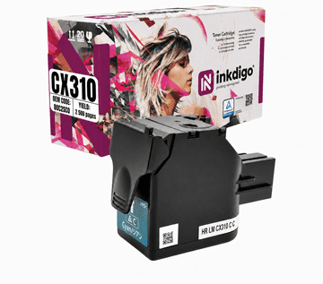 Inkdigo toner 80C2SC0 kompatybilny z Lexmark CX310dn CX410German CX510dhe Certyfikat TÜV