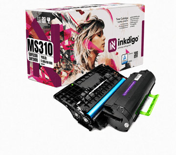 Inkdigo bęben+toner 50F0Z00 / 50F2H00 kompatybilny z Lexmark MS310d MS415dn Certyfikat TÜV