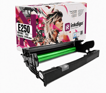 Inkdigo bęben E250X22G kompatybilny z Lexmark E250 E350D E450 E250D E450DN Certyfikat TÜV