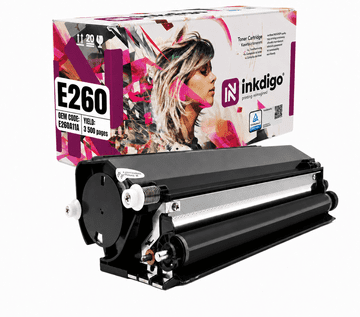 Inkdigo toner E260A11E kompatybilny z Lexmark E260 E360DN E462 E260D E360 Certyfikat TÜV