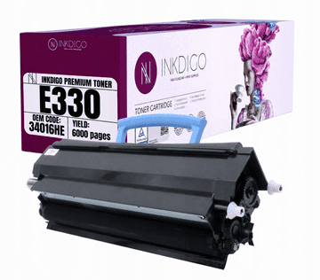 Inkdigo toner 34016HE kompatybilny z Lexmark E330 E340 E342N E332 E342TN Certyfikat TÜV