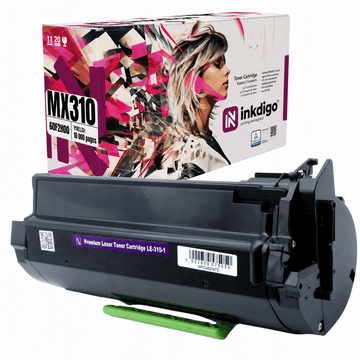 Inkdigo toner 60F2H00 kompatybilny z Lexmark MX310dn MX511German MX611dhe Certyfikat TÜV