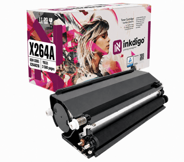 Inkdigo toner X264A11G kompatybilny z Lexmark X264X364X364dwX363dnX264dn Certyfikat TÜV