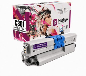 Inkdigo toner 44973536 kompatybilny z OKI C301DN MC332DN C321DN MC342DN Certyfikat TÜV