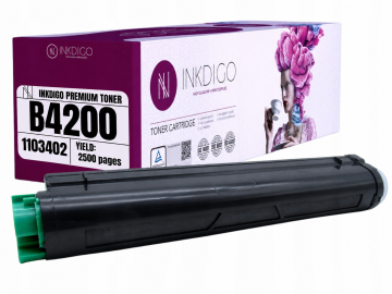Inkdigo toner 1103402 kompatybilny z OKI B4000 B4350 B4500 B4100 B4500N Certyfikat TÜV