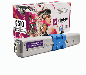 Inkdigo toner 44469724 kompatybilny z OKI C510DN MC561DN C530DN Certyfikat TÜV