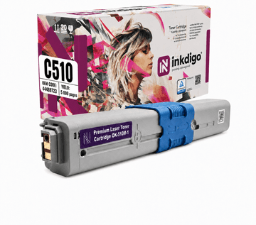 Inkdigo toner 44469723 kompatybilny z OKI C510DN MC561DN C530DN Certyfikat TÜV