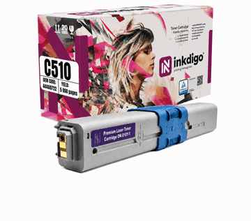 Inkdigo toner 44469722 kompatybilny z OKI C510DN MC561DN C530DN Certyfikat TÜV
