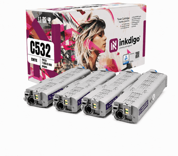 Inkdigo toner 46490608-46490605 kompatybilny z OKI C532DN MC563DN C542DN Certyfikat TÜV
