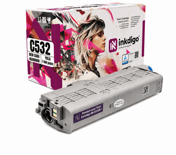 Inkdigo toner 46490608 kompatybilny z OKI C532DN MC563DN C542DN MC573DN Certyfikat TÜV