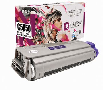 Inkdigo toner 43865721 kompatybilny z OKI C5850 MC560DN C5950CDTN C5950DTN Certyfikat TÜV
