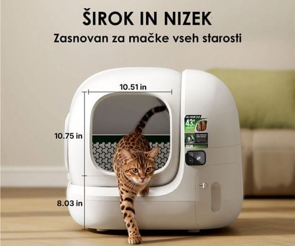 Napreden sistem za nadzor vonjav