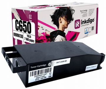 Inkdigo toner 9006130 kompatybilny z OKI C650 C650dn Certyfikat TÜV