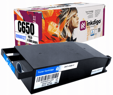 Inkdigo toner 9006127 kompatybilny z OKI C650 C650dn Certyfikat TÜV