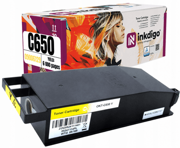 Inkdigo toner 9006129 kompatybilny z OKI C650 C650dn Certyfikat TÜV
