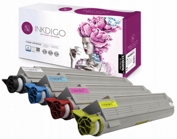 Inkdigo toner 42918916-42918913 kompatybilny z OKI C9600 C9650HDTN C9850HN Certyfikat TÜV