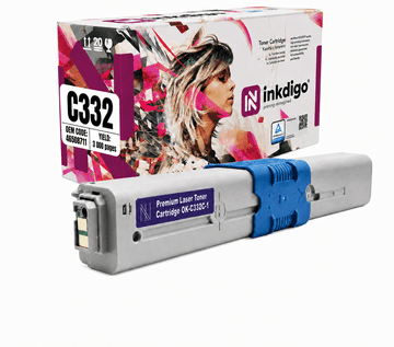 Inkdigo toner 46508711 kompatybilny z OKI C332DN MC363DNW C332DNw MC363N Certyfikat TÜV