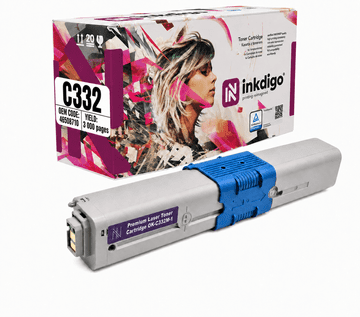 Inkdigo toner 46508710 kompatybilny z OKI C332DN MC363DNW C332DNw MC363N Certyfikat TÜV