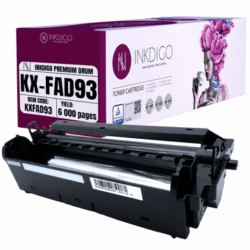 Inkdigo bęben KXFAD93X kompatybilny z Panasonic KX-MB228CN KX-MB771G Certyfikat TÜV