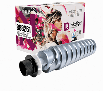 Inkdigo toner 888261 kompatybilny z Ricoh Aficio 1515 MP161 1515hp 1515F Certyfikat TÜV