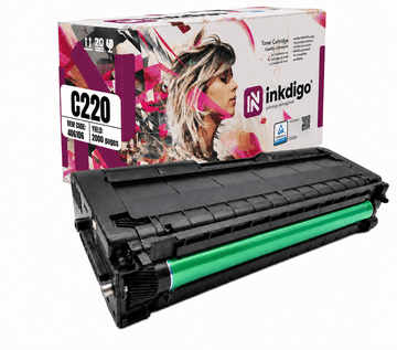 Inkdigo toner 406106 kompatybilny z Ricoh Aficio SPC220A SPC222DN SPC240DN Certyfikat TÜV