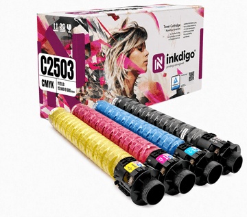 Inkdigo toner 841925-841928 kompatybilny z Ricoh Aficio MPC2003SP MPC2004 Certyfikat TÜV