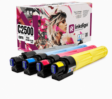 Inkdigo toner 842030-842033 kompatybilny z Ricoh Aficio MPC2000 MPC2500 Certyfikat TÜV