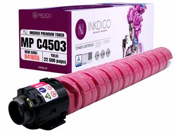 Inkdigo toner 841855 kompatybilny z Ricoh Aficio MPC4503asp MPC5503asp Certyfikat TÜV