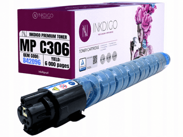 Inkdigo toner 842096 kompatybilny z Ricoh MPC306ZSP MPC307PageKeeper MPC307 Certyfikat TÜV