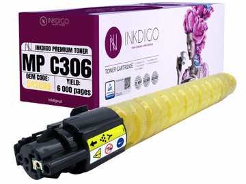 Inkdigo toner 842098 kompatybilny z Ricoh MPC306ZSP MPC307PageKeeper MPC307 Certyfikat TÜV