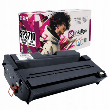 Inkdigo toner 408285 kompatybilny z Ricoh SP3710DN SP3710SF SP3710X Certyfikat TÜV