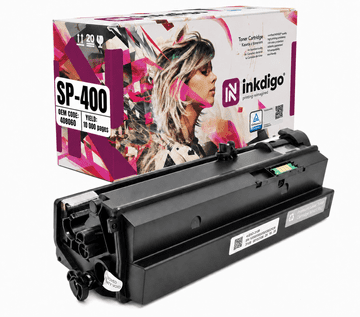 Inkdigo toner 408060 kompatybilny z Ricoh SP400DN SP450DN Certyfikat TÜV