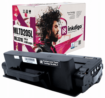 Inkdigo toner MLT-D205L kompatybilny z Samsung ML-3310 SCX-4833 ML-3710D Certyfikat TÜV
