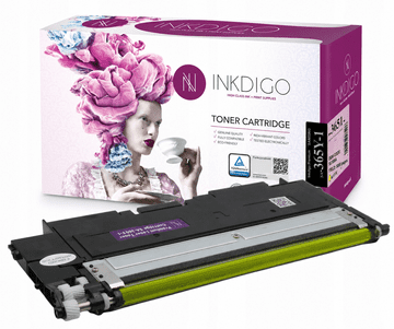 Inkdigo toner CLT-Y406S kompatybilny z Samsung CLP-360 CLP-365 Xpress C410W Certyfikat TÜV