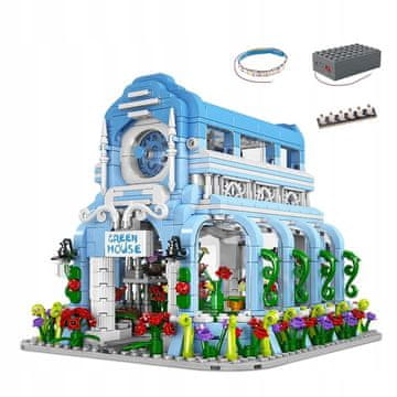 MOULD KING Ogród botaniczny LED - Klocki 1289el. TECHNIC