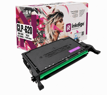Inkdigo toner CLT-K5082L kompatybilny z Samsung CLP-620 CLX-6220FX CLP-670 Certyfikat TÜV