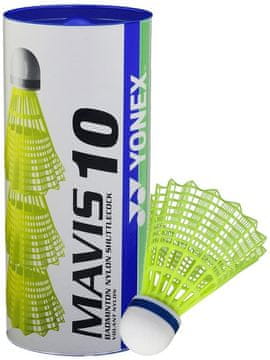 Yonex Lotki do badmintona Mavis 10 żółte średnie