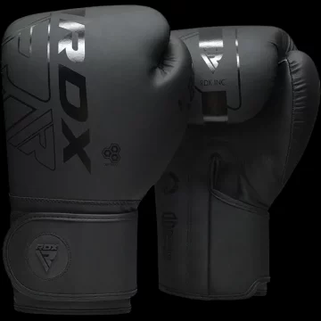 RDX Rękawice Bokserskie F6 CZARNY 12OZ