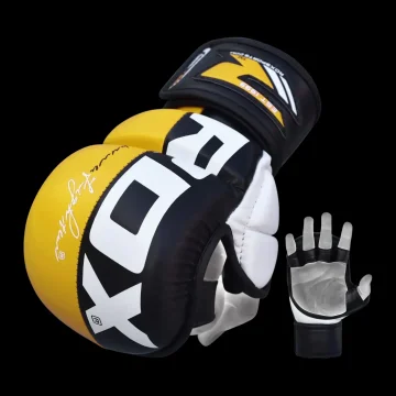RDX Rękawice Sparingowe MMA T6 XL ŻÓŁTY