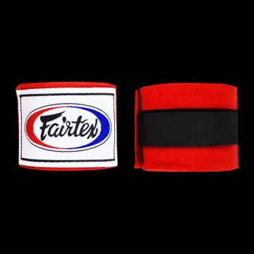 Fairtex Bandaże Owijki Bokserskie HW2 CZERWONY 3M