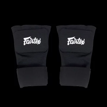 Fairtex Rękawiczki Bandaże Owijki Bokserskie Quick Wraps HW3 CZARNY S/M
