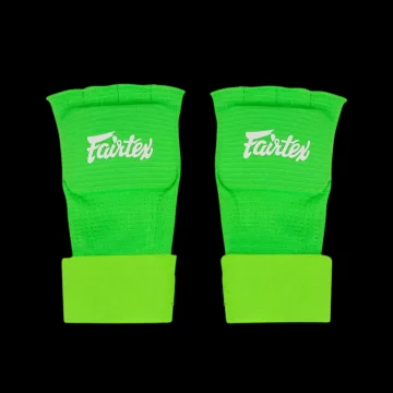 Fairtex Rękawiczki Bandaże Owijki Bokserskie Quick Wraps HW3 ZIELONY S/M