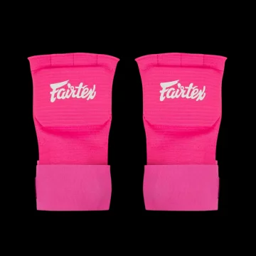 Fairtex Rękawiczki Bandaże Owijki Bokserskie Quick Wraps HW3 RÓŻOWY S/M