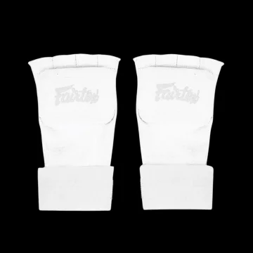Fairtex Rękawiczki Bandaże Owijki Bokserskie Quick Wraps HW3 BIAŁY S/M