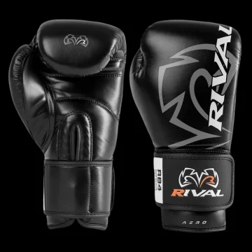 Rival Rękawice Bokserskie RB4 CZARNY M