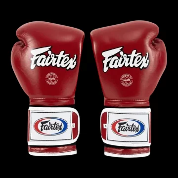 Fairtex Rękawice Bokserskie Mexican Style CZERWONY 10OZ